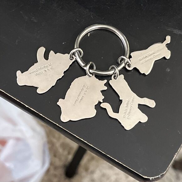 Disney AA Mine Winnie the Pooh & Friends Key Chain Free Shipping - Picture 4 of 4